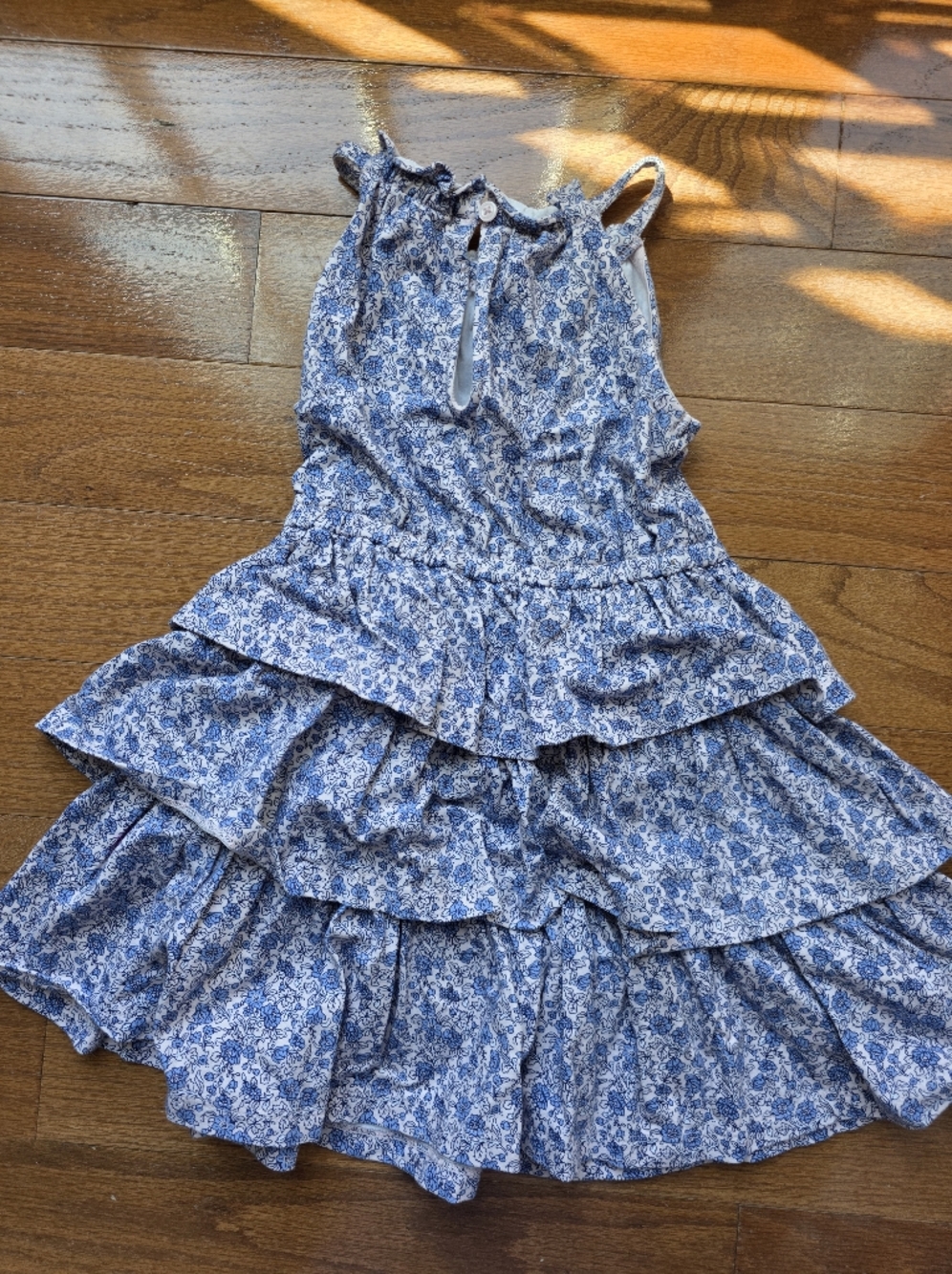 Janie And Jack 3T Flowered 3 Tier Dress